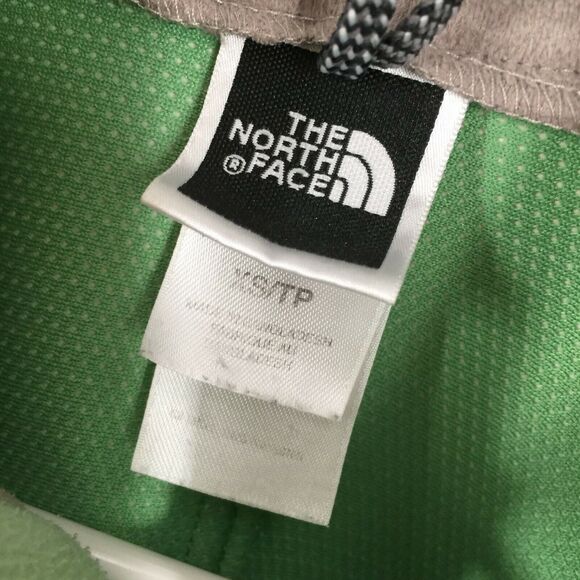 The North Face Fleece Windwall Jacket XS Mint Green Full Zip Windproof Coat - Picture 6 of 12